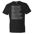 Black Lives Matter Shirt Black History Shirt Rosa Parks Shirt Harriet Tubman Shirt Black History Month Shirt Dream Like Martin Shirt OS85 Graphic Tee – Cozy Vibes · Perfect For Daily Wear