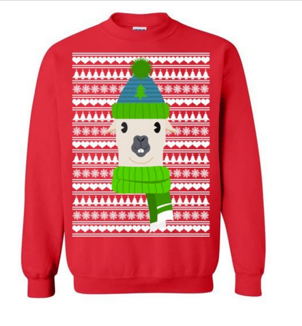 Funny Lama Sweater Ugly Christmas Sweater Winter Sweater for Winter Sweater for Christmas Party Sweater Funny Christmas Gift OS233 Graphic Tee – Easygoing Wear · Trending Graphic Apparel