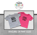 Big BrotherLittle Sister ShirtsBodysuit Big BroLittle Sis New Sibling tshirts Photo Prop Trendy Baby Announcement Tees Toddler Graphic Tee – Bold Style · Must-Have Style