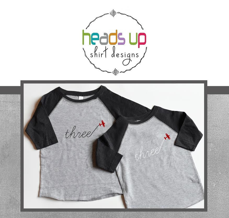 Three Airplane Shirt Twin Boys 3rd Birthday Airplane tshirt Twin Boys Third Bday Tee Plane Turning 3 t shirt Toddler Boys Trendy Graphic Tee – Fan Favorite · Top Pick For Any Outfit
