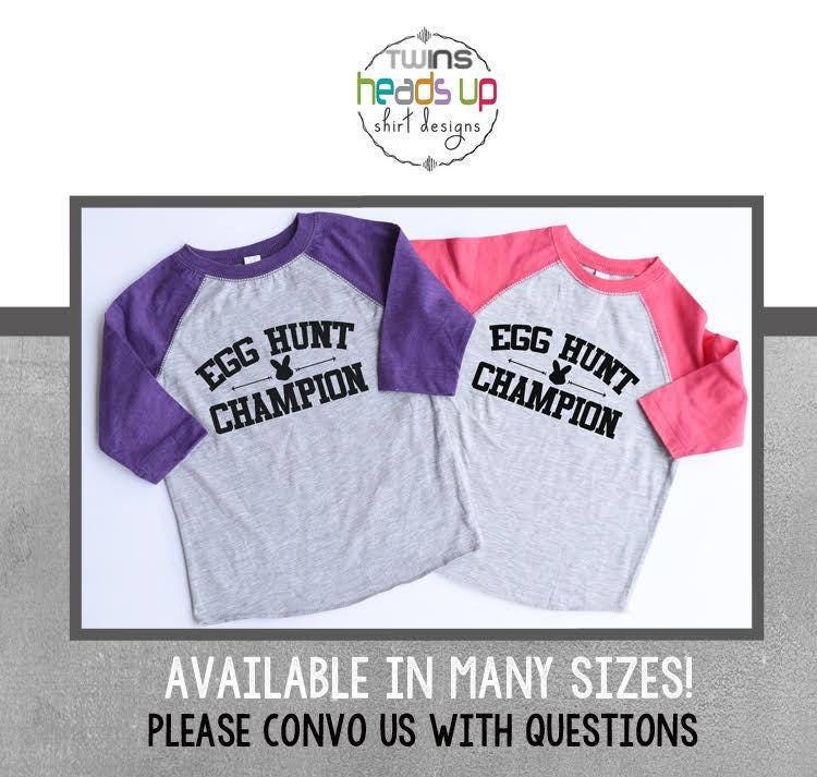 Twin Girl Easter Shirts Easter Egg Hunt Champion tshirts Easter Shirts Twin Girls Funny Bodysuit Baby Matching Siblings Kids Easter Tees Graphic Tee – Easygoing Wear · Trending Graphic Apparel