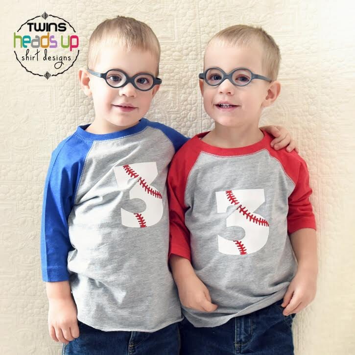 Baseball Birthday Shirts Twin Boys Twin Boy 3rd Birthday Shirts Baseball Third Bday Tees Twins Trendy Baseball Birthday Gift Twins Graphic Tee – Everyday Comfort · Must-Have Style