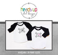 Twin Skull Shirts Boy Girl Skull Halloween Raglan tshirt Twins Matching Halloween Skull Tees Sibling t shirts Twins Popular Best Seller GIft Graphic Tee – Aesthetic Look · Perfect For Daily Wear