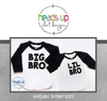 Big BroLittle Bro Matching Raglan Shirts Big BrotherLittle Brother Raglan tshirts ToddlerBaby Boy BigLittle Bro Sibling Raglan Graphic Tee – Fan Favorite · Great Gift For Fans