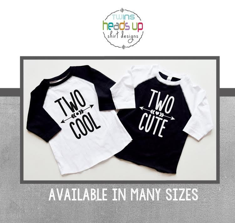 Twin Second Birthday Shirt Raglan BoyGirl 2nd Birthday tshirts BoyGirl Twins Two Cute Two Cool Trendy Two Bday Tees Kids Gift Graphic Tee – Cozy Vibes · Great Gift For Fans