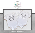Little Miracle BoyGirl Twin Bodysuits Gifts for BoyGirl Twins Twin Bodysuits Coordinating Matching Trendy Shirts Baby Shower Gift Graphic Tee – Cozy Vibes · Must-Have Style