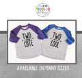 Twin 2nd Birthday Shirts BoyGirl Second Bday Tees Raglan Twins Two CuteTwo Cool Twins Shirts Toddler Twin Two Birthday Trendy Gift Graphic Tee – Cozy Vibes · Perfect For Daily Wear