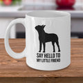 Boston Terrier Gift Boston Terrier Gifts Boston Terrier Mug Say Hello to My Little Friend Graphic Tee – Bold Style · High-Quality Print