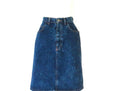 9039s Bonjour High Waisted Blue Jean Skirt Stonewashed Denim Skirt Women39s Size 10 Jean Skirt Graphic Tee – Aesthetic Look · Top Pick For Any Outfit