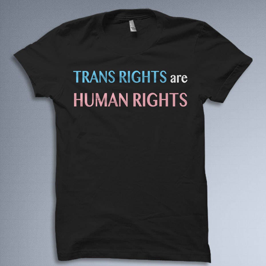 Trans Shirts Transgender Shirt Human Rights Shirt LGBT Shirts Transgender Gift Pride Gifts Pride shirts Trans Rights Shirt OS412 Graphic Tee – Feel-Good Design · Top Pick For Any Outfit