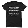Nursing School Shirt Nursing School Gift Nursing School TShirts Nurse Shirt New Nurse Shirt Nurse Gift RN Gift RN Shirt OS660 Graphic Tee – Cozy Vibes · Great Gift For Fans