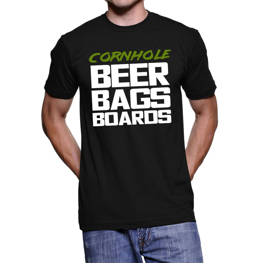 Cornhole Shirt Cornhole Beer Bags Boards Corn Hole Shirt Funny Cornhole League Cornhole Team Shirt Custom Cornhole Shirt OS395 Tote Bag – Easygoing Wear · High-Quality Print