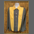 HR041 195039s reproduction Hollywood Rogue two tone gabardine shirt featuring top stitching sewn by hand Graphic Tee – Cozy Vibes · Top Pick For Any Outfit