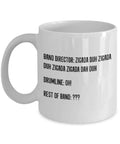 Funny Gift for Band Director Band Teacher Mug Drumline Humor Graphic Tee – Feel-Good Design · Perfect For Daily Wear