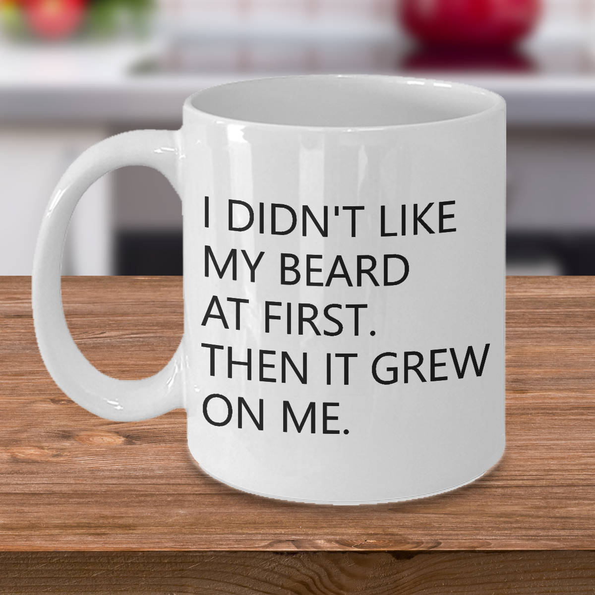 Beard Quote Beard Mug Beard Gift Gift for Boyfriend Gift for Husband Grew on Me Beard Birthday Gift Beard Humor Graphic Tee – Everyday Comfort · Trending Graphic Apparel