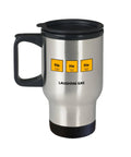 Funny Chemistry Travel Mug Laughing Gas Chemistry Teacher Gift Chemist Gift Chemical Engineer Present 14 oz Stainless Steel Graphic Tee – Feel-Good Design · Trending Graphic Apparel