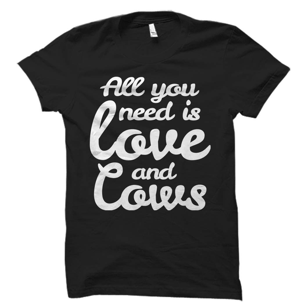 Cows Shirt Cow Gift Cattle Shirt Cattle Gift Cowgirl Shirt Cowgirl Girl Country Girl Shirt Farm Girl Shirt Farmer Gift Farm OS585 Graphic Tee – Fan Favorite · Trending Graphic Apparel