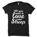 Sheep TShirt Sheep Gift Shepherd Shirt Shepherd Gift Farm Animal Shirt Sheep Lover Gift Farmer Shirts Farm Gifts Country Gifts OS622 Graphic Tee – Cozy Vibes · Great Gift For Fans