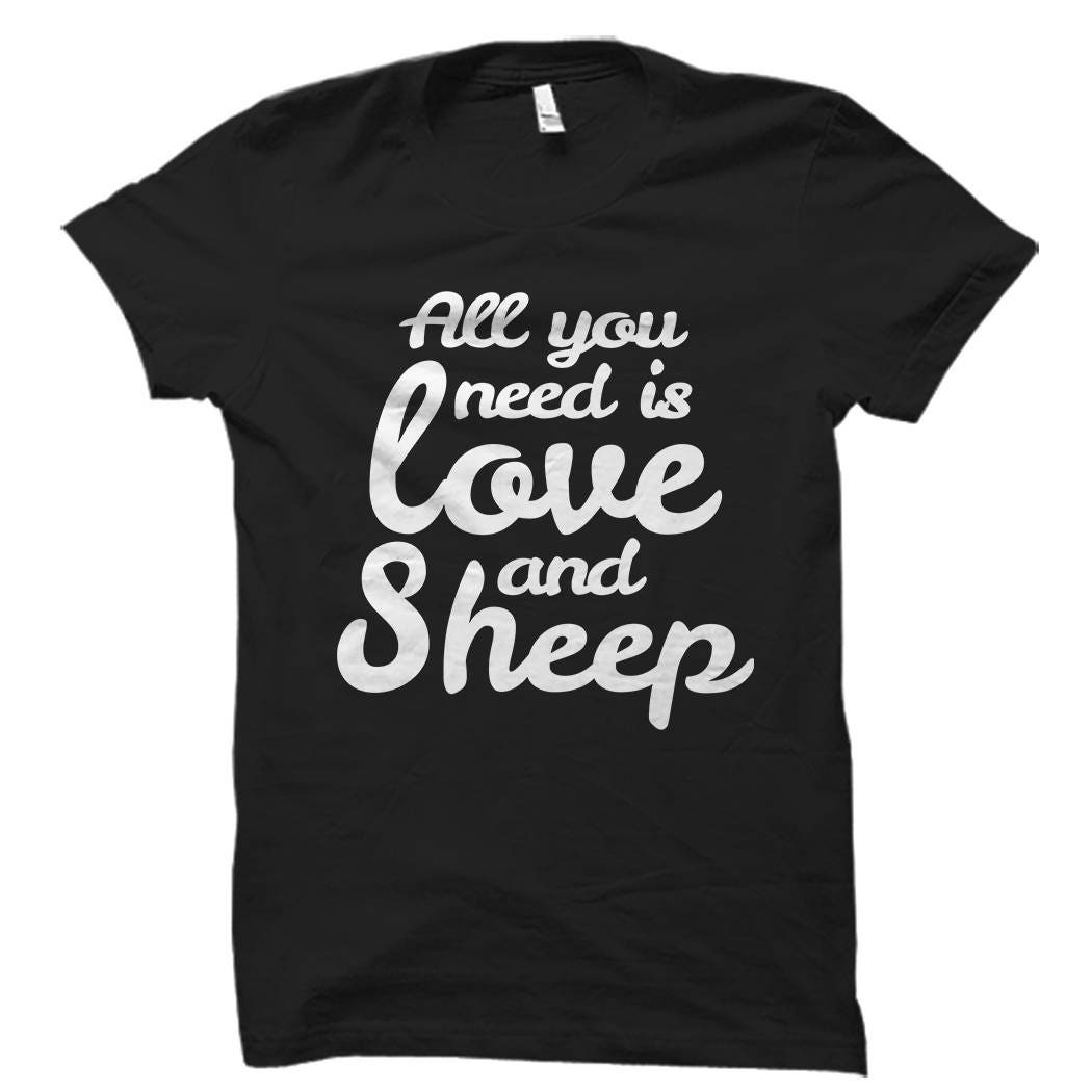Sheep TShirt Sheep Gift Shepherd Shirt Shepherd Gift Farm Animal Shirt Sheep Lover Gift Farmer Shirts Farm Gifts Country Gifts OS622 Graphic Tee – Cozy Vibes · Great Gift For Fans