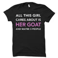 Goat Gift Gift for Farmer Goat Shirts Goat Lady TShirt Funny Goats Gift Small Town Girl Country Gifts Farm Girl Shirt Farm OS572 Graphic Tee – Soft Feel · Must-Have Style