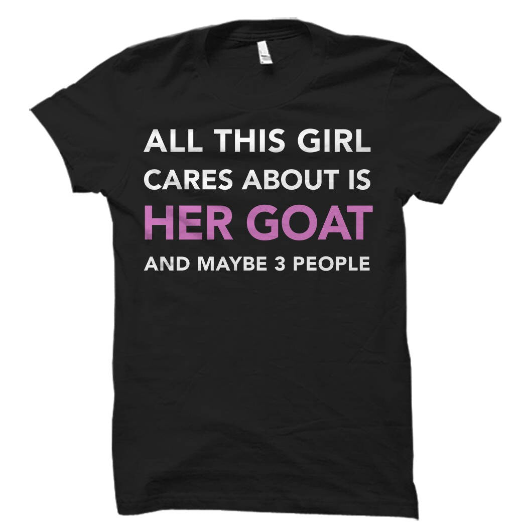 Goat Gift Gift for Farmer Goat Shirts Goat Lady TShirt Funny Goats Gift Small Town Girl Country Gifts Farm Girl Shirt Farm OS572 Graphic Tee – Soft Feel · Must-Have Style