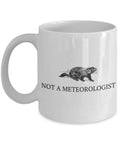 Meteorology Gift Weather Science Coffee Mug Meteorologist Present Not A Meteorologist Funny Groundhog Mug Graphic Tee – Bold Style · High-Quality Print