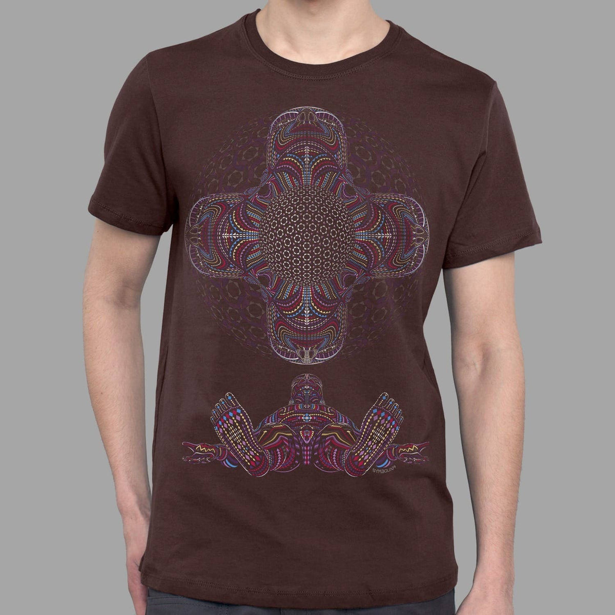 Psychedelic tee for men DMT HD trippy visionary art print shirt gift for him Graphic Tee – Soft Feel · Great Gift For Fans