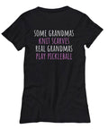 Pickleball Grandma Gift Pickleball Shirt Real Grandmas Play Pickleball Women39s Tee Graphic Tee – Aesthetic Look · Great Gift For Fans