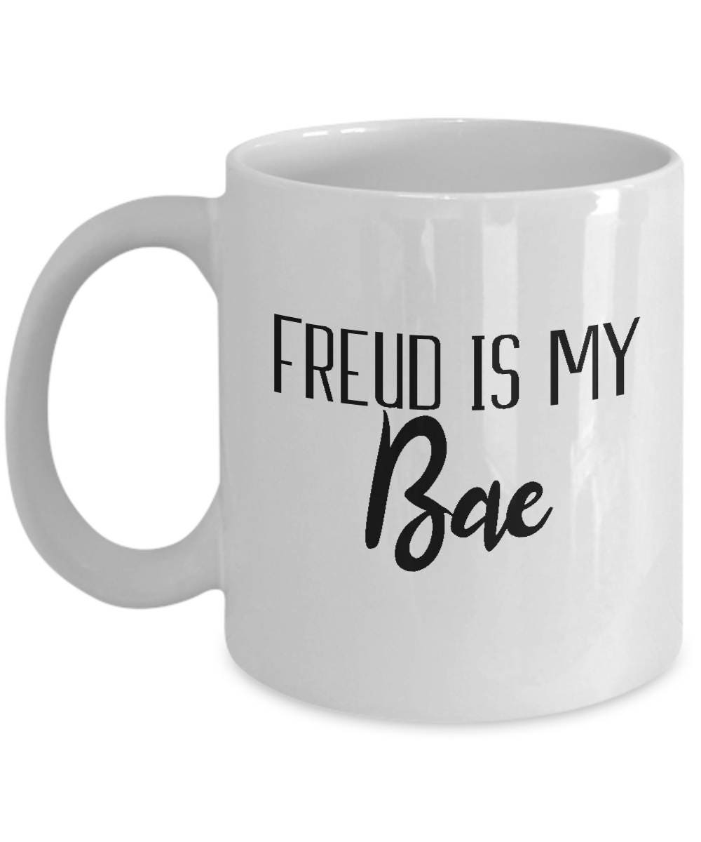 Funny Psychology Gift Freudian Psychologist Present Freud Is My Bae Graphic Tee – Bold Style · Top Pick For Any Outfit