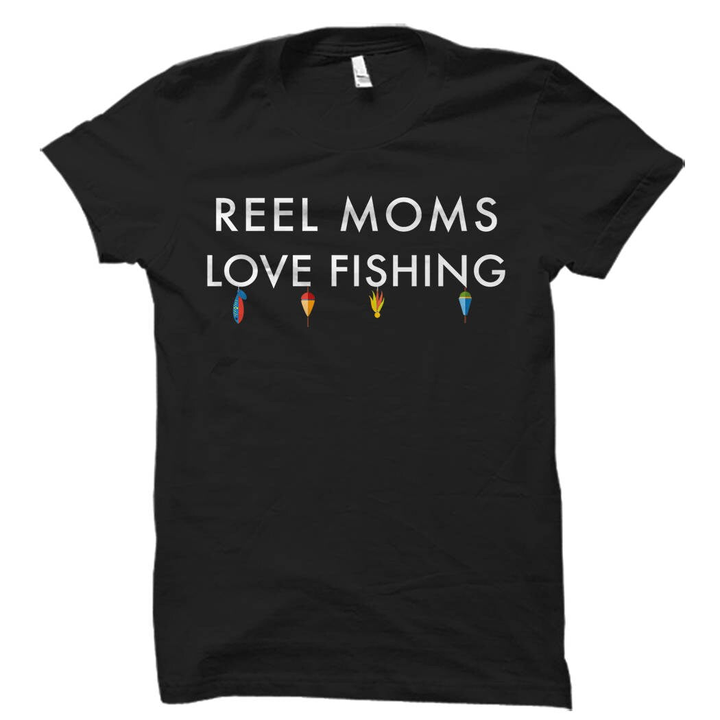 mother gift from son Mom Fishing Shirts Fishing Shirt for Mom Mom Fishing Gifts Love Fishing Shirt Mom Fishing Gift Ideas for Mom OS665 Graphic Tee – Aesthetic Look · Top Pick For Any Outfit