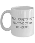 Funny Herpetology Mug Herpetologist Gift It Isn39t The Study of Herpes Reptile Lover Herping Graphic Tee – Premium Graphic · Must-Have Style
