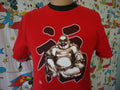 Vintage 9039s Buddha red belly good luck T Shirt Sz L Graphic Tee – Bold Style · Top Pick For Any Outfit