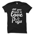 Cute Pig Shirts Pig Gifts Teacup Pig Shirt Kunekune Gifts Pig Lady Shirt Pig Lover Gift Piggy Shirts Farmer Gifts Farm Shirts OS564 Graphic Tee – Everyday Comfort · High-Quality Print