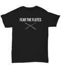 Funny Gift For Flutist Flute Shirt Unisex Tee Fear The Flutes Band Player Gift Marching Band Graphic Tee – Fan Favorite · Great Gift For Fans