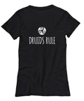 Pagan Nonbeliever Gift Idea Druid Shirt Celtic Symbol Shirt Druids Rule Women39s Tee Graphic Tee – Easygoing Wear · High-Quality Print