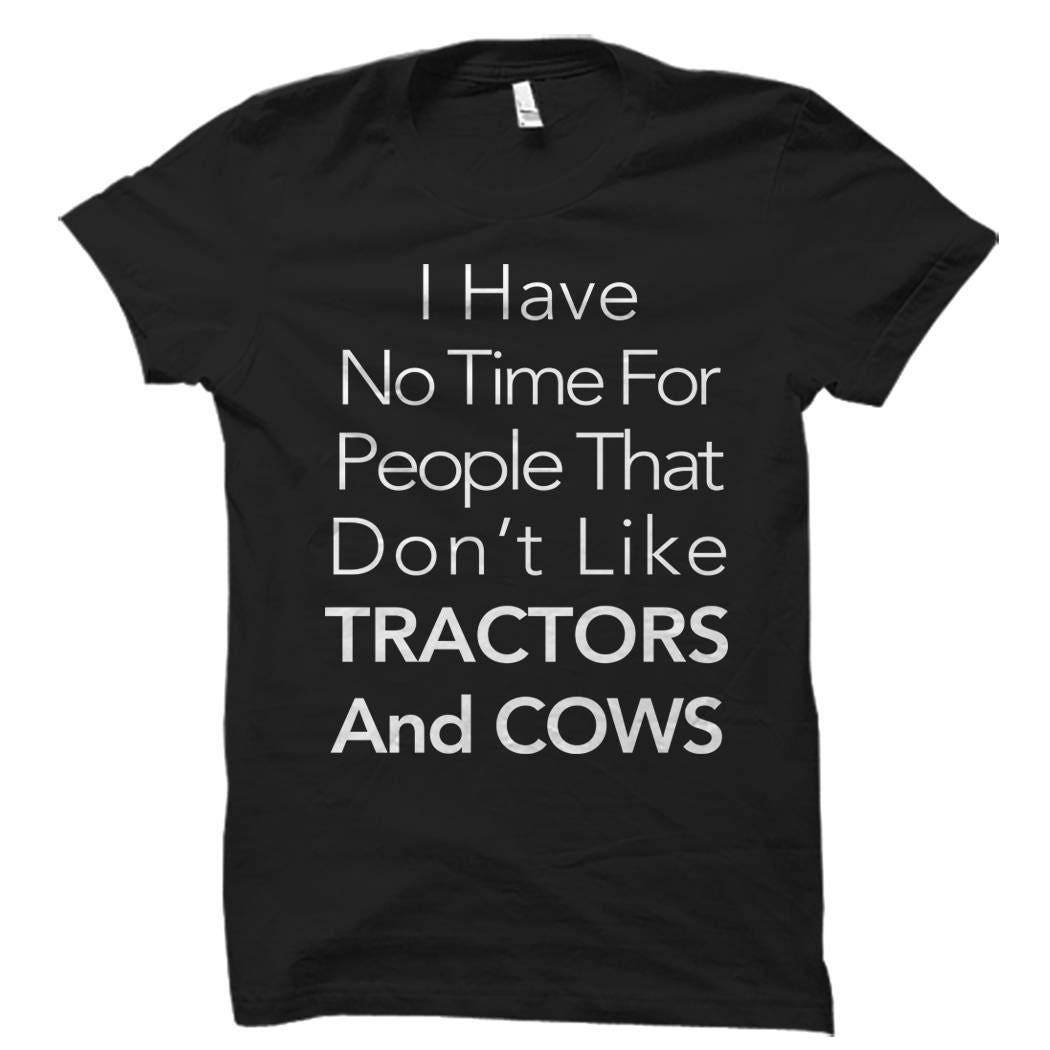 Tractor Shirt Tractor Gifts Cow TShirt Cow Shirts for Farmers Shirt Farmer TShirts Tractors Shirt Cow Gifts for Farmer Country Life OS755 Graphic Tee – Bold Style · Top Pick For Any Outfit
