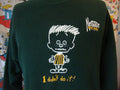 Vintage 9039s Negatude Dude I Didn39t Do It Rare Punk Rock Grunge shirt Dark Green Sweatshirt Size XL Sweatshirt – Feel-Good Design · High-Quality Print