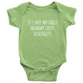 Cute Baby Onepiece Funny Geology Baby Shirt Mommy Loves Geologists Geologist Baby Gift Many Sizes And Colors All Cotton Graphic Tee – Easygoing Wear · High-Quality Print