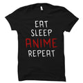 Anime Shirt for Anime Fans Shirt Anime Fan Gift Anime Gifts Anime Gift Love Anime Shirt Anime Fan Shirt Eat Sleep Anime Repeat OS2258 Graphic Tee – Cozy Vibes · Top Pick For Any Outfit