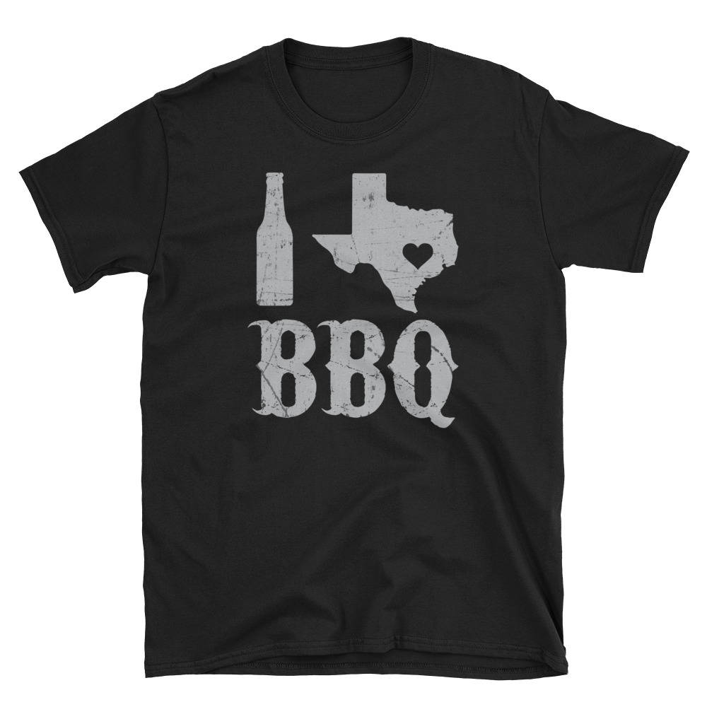 I Love BBQ Texas Dallas Houston Grill Barbeque ShortSleeve TShirt Graphic Tee – Premium Graphic · Trending Graphic Apparel