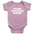 Cute Baby Onepiece Running Baby Shirt Future Marathon Runner Baby Shower Gift Idea Many Sizes And Colors All Cotton Graphic Tee – Bold Style · Top Pick For Any Outfit