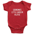 Cute Baby Onepiece Gardening Baby Shirt Grandma39s Little Garden Helper Customization Baby Shower First Birthday Gift Graphic Tee – Everyday Comfort · High-Quality Print