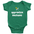 Cute Baby Onepiece Mechanic Baby Shirt Apprentice Mechanic Baby Shower Gift Idea Newborn Through 24 Months Sizes Graphic Tee – Premium Graphic · Top Pick For Any Outfit