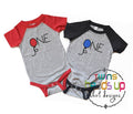 Twin Boys First Birthday Bodysuits Twins 1st Birthday Shirts Balloons Boy Twin Baby Boys One Cake Smash Tees Trendy Twin Boy Gift Bday Graphic Tee – Cozy Vibes · Must-Have Style