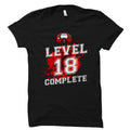 Level 18 Shirt 18th Birthday Shirt 18 Birthday Gift Birthday Gamer Eighteen Birthday Shirt Funny Birthday Shirt Teenager OS783 Graphic Tee – Cozy Vibes · Trending Graphic Apparel