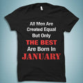 January Shirt January Birthday Shirt Born in January TShirt Funny Birthday Shirt Custom Month Shirt Personalized Birthday Shirt OS746 Graphic Tee – Feel-Good Design · Top Pick For Any Outfit