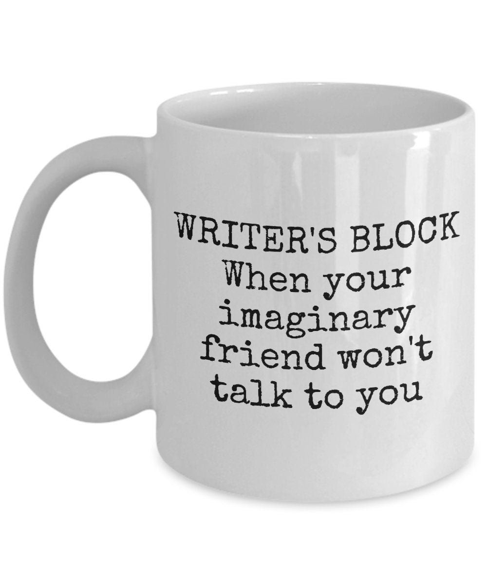 Funny Writer Mug Novelist Gift Idea Writing Present Writer39s Block Graphic Tee – Easygoing Wear · Trending Graphic Apparel