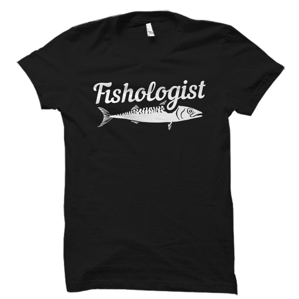 Fishing Shirt Fishologist Shirt Fishing Gift for Fisherman Dad Fishing Shirts Dad Shirt for Dad Gift Husband Shirt Angler Shirt Fish OS1698 Graphic Tee – Soft Feel · Must-Have Style