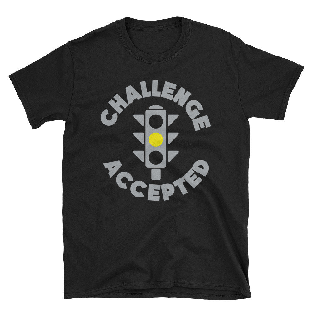 Funny Car Racing Shirt Challenge Accepted Car Race Lover Mechanic Gift Car Collector Shirt Graphic Tee – Soft Feel · Top Pick For Any Outfit