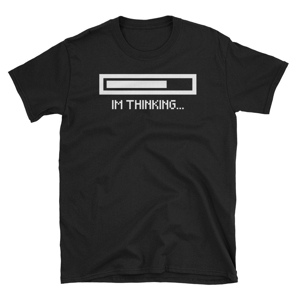 Funny Computer Shirt Buffering Computer Technician System Admin T Shirt Graphic Tee – Aesthetic Look · Great Gift For Fans
